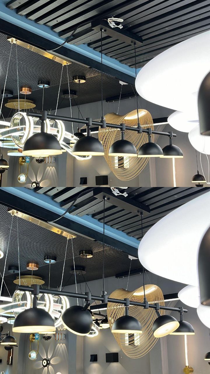 چراغ خطی 5 شعله متحرک