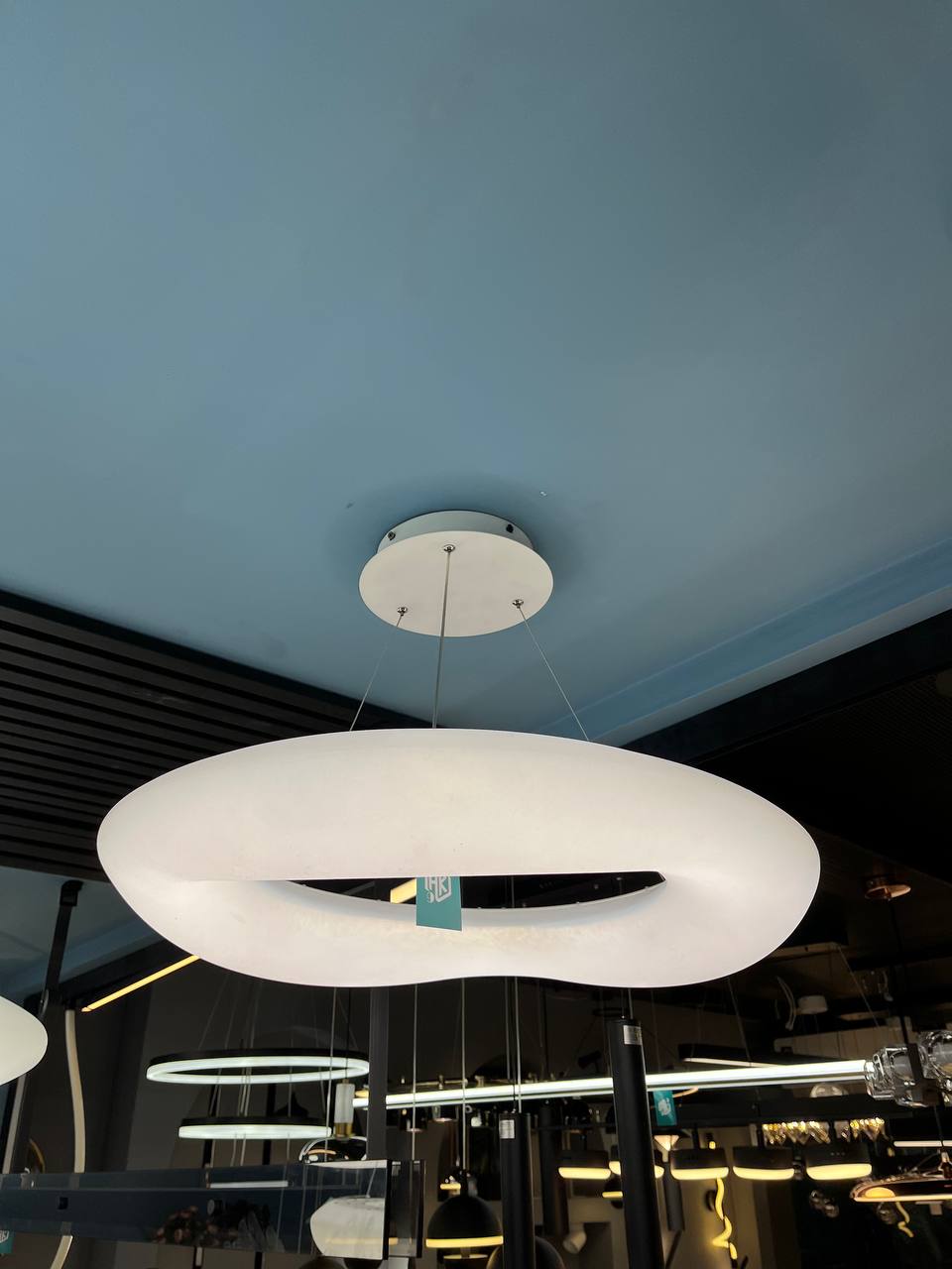 اویز دونات 60سانت سه حالت نور