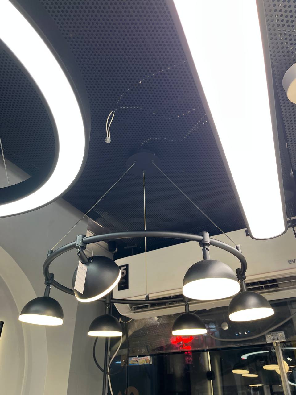 لوستر 6 شعله متحرک