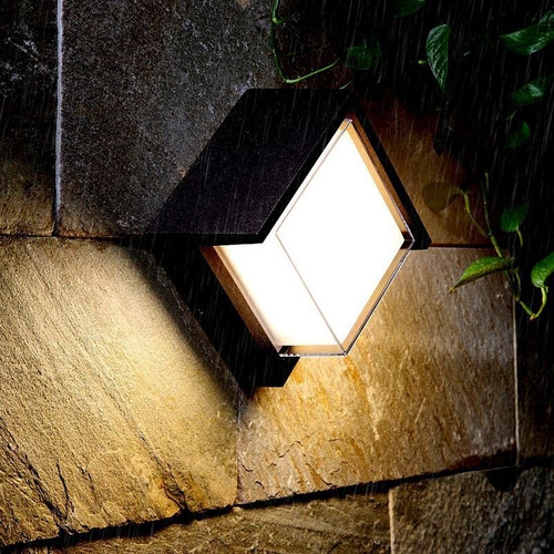 چراغ دیواری آرکو دکوراتیو گلس مربع