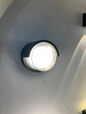 چراغ دیواری آرکو دکوراتیو گرد کوچک