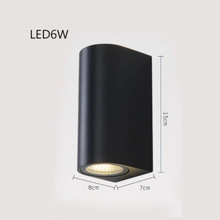 چراغ دیواری دکوراتیو استوانه ای واترپروف