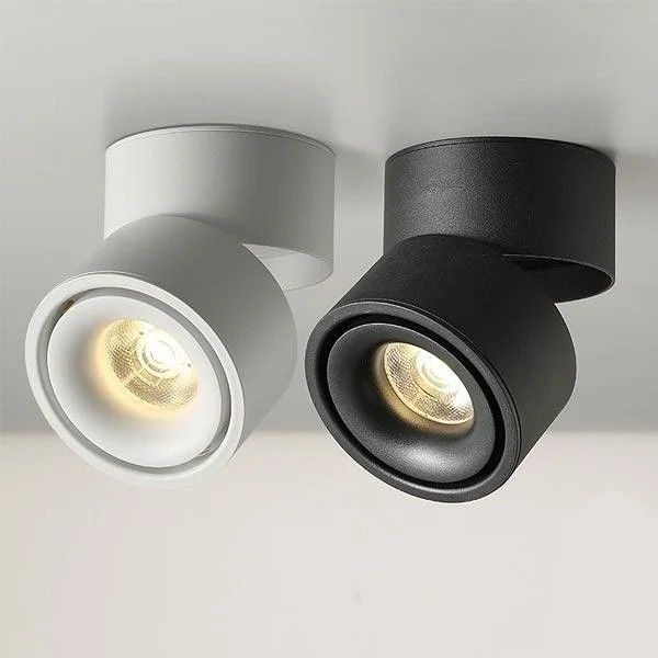چراغ روکار سقفی مدل یونیکو قطر 10 سانت ارتفاع 10 سانت