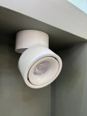 چراغ روکار فکی سقفی مدل یونیکو قطر 8سانت ارتفاع 10 سانت
