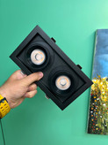 چراغ آسانسوری دوبل ۳۶ وات 18×2
